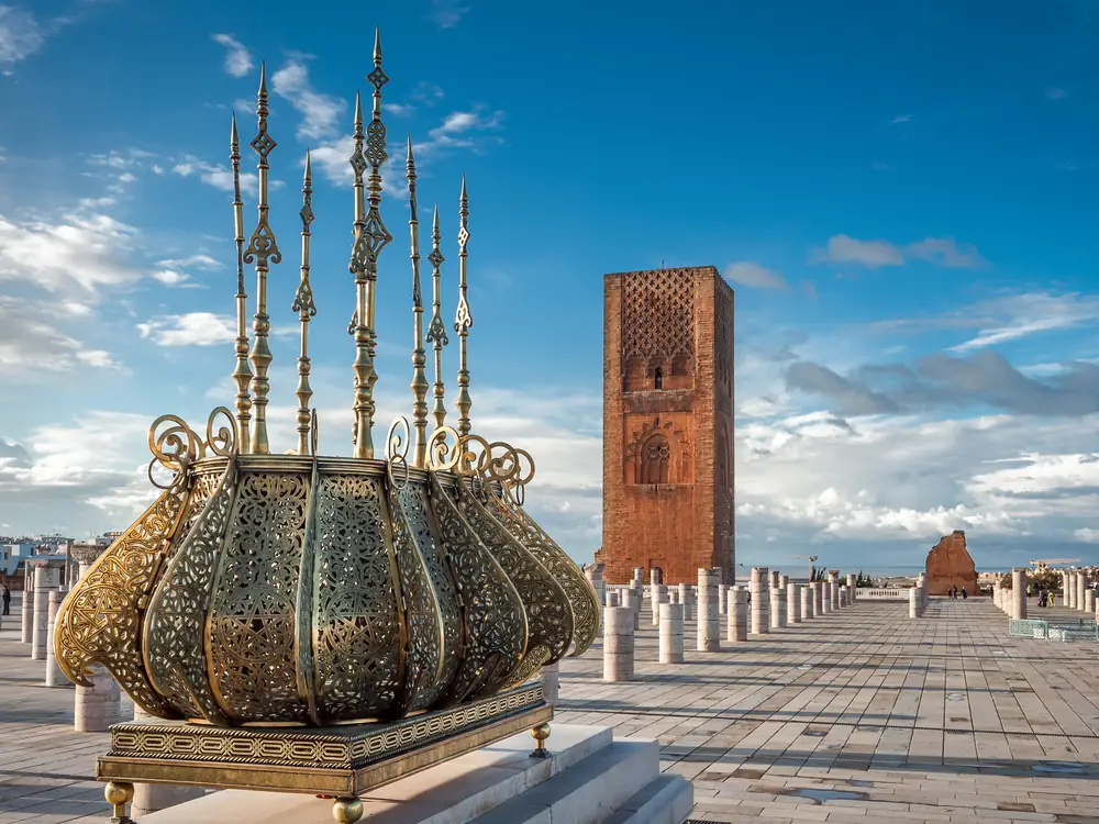 Torre Hassan en Rabat